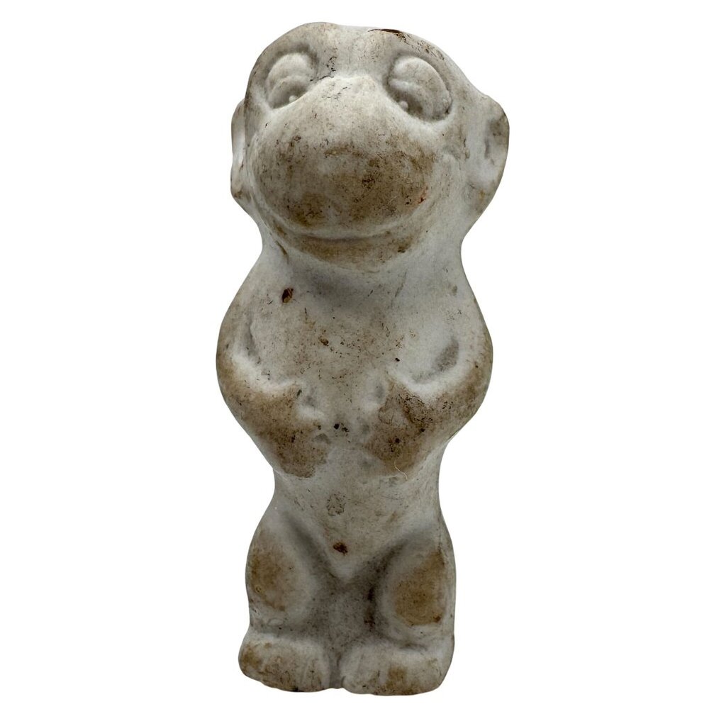 Buster Brown Dog Tige Bisque Antique Figurine Made In Germany Ca.1910s